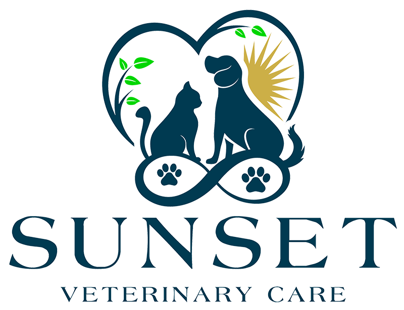 sunset veterinary care logo